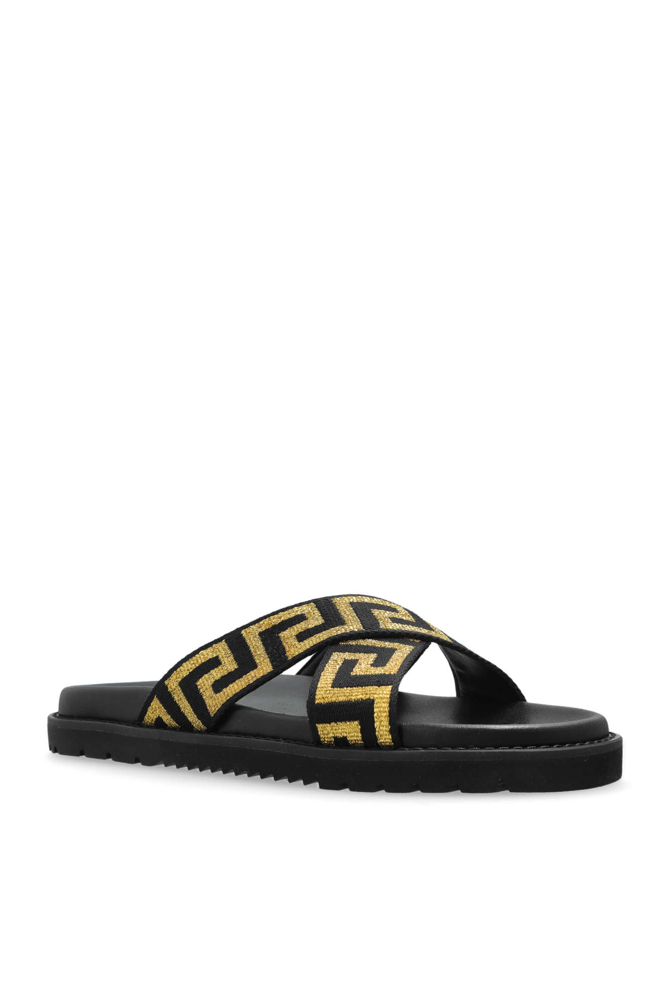 Versace Slides with logo | Men's Shoes | Vitkac